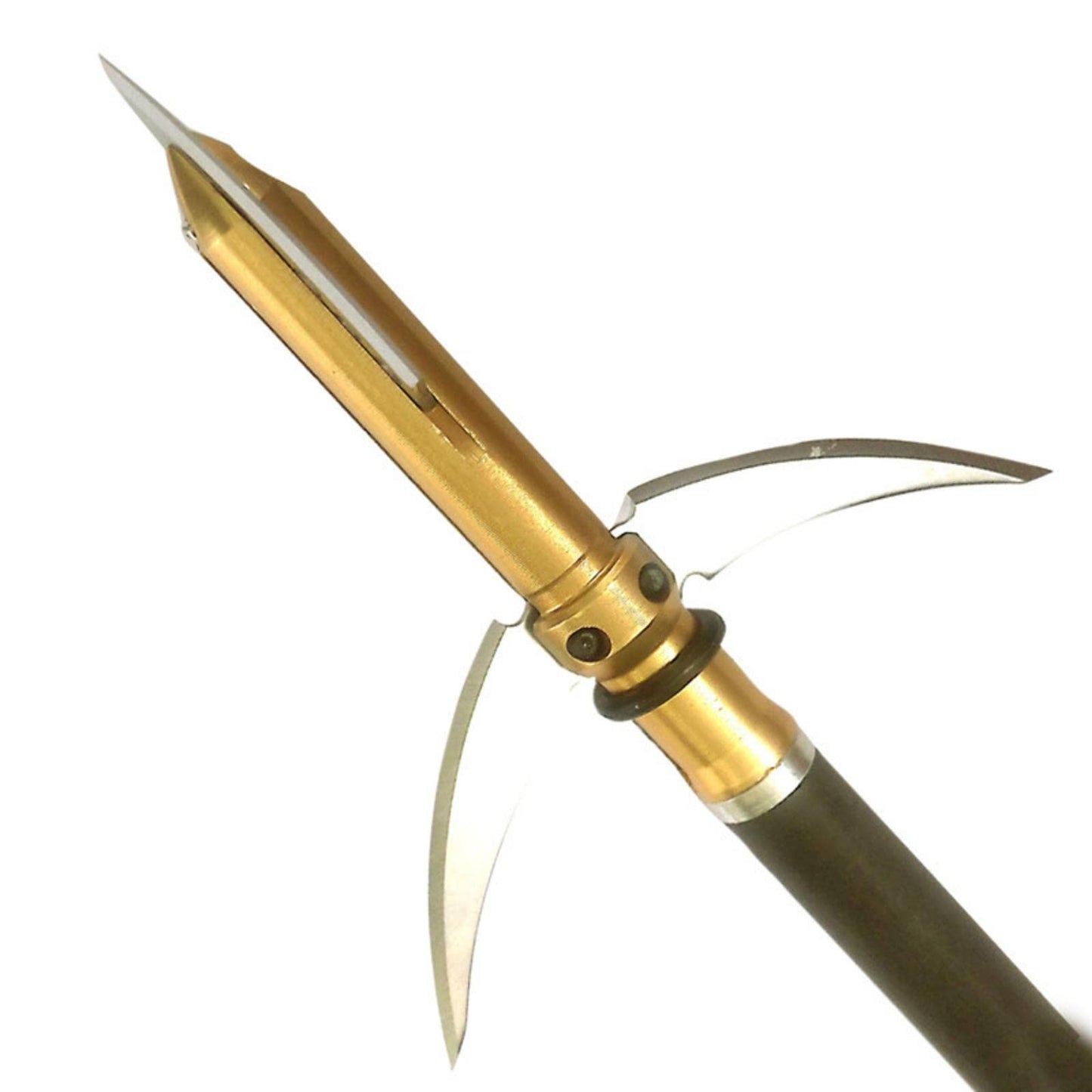 Stainless Steel Hunting Archery Broadheads Blades Grain Screw-in Arrow Heads Tips Compatible with Traditional Bows Archery Broad Crossbow Recurve6