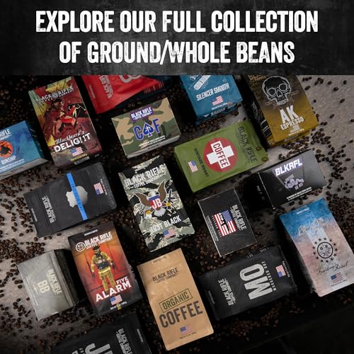 Black Rifle Coffee Company Tactisquatch Dark Roast Ground Coffee, 40 OZ Bag