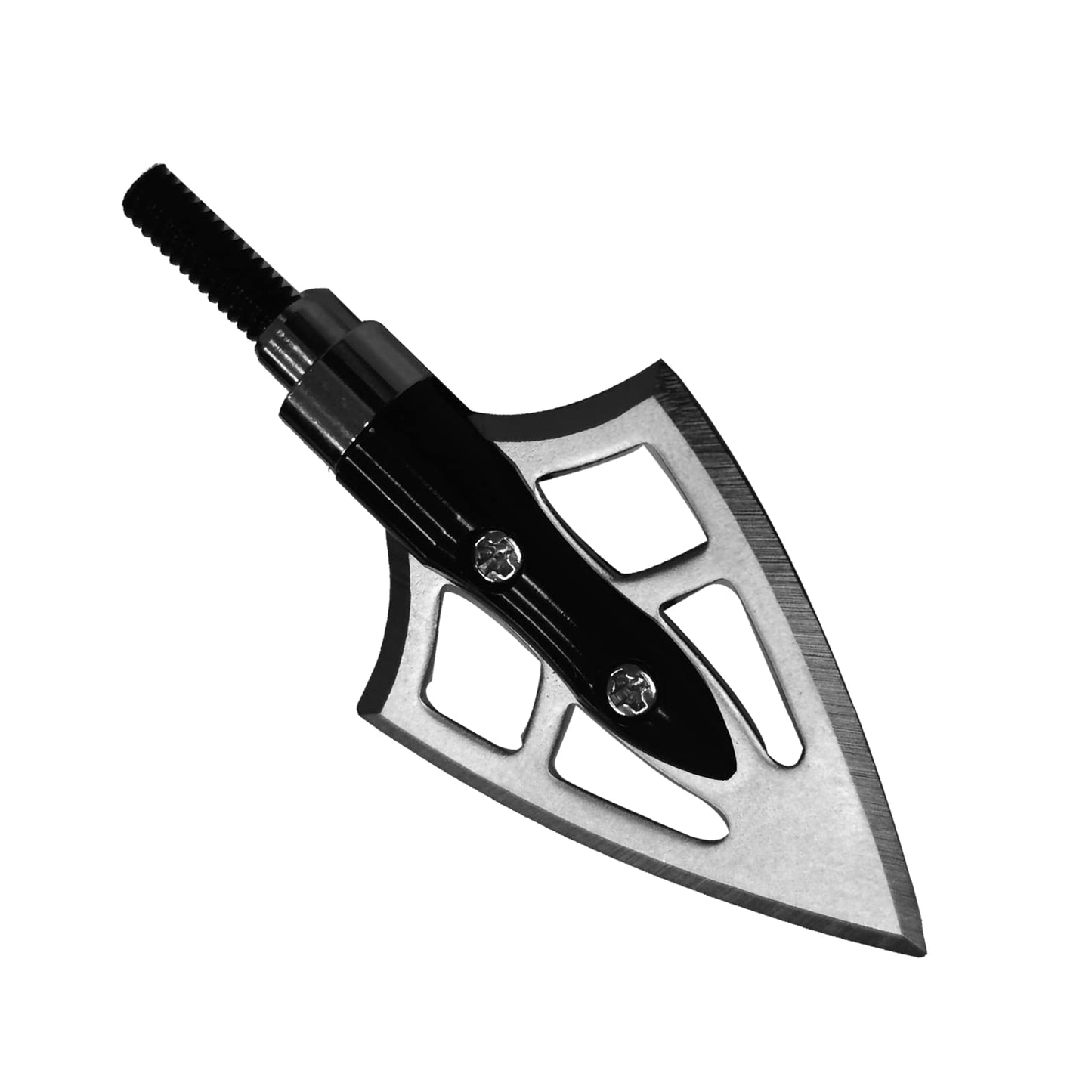 Stainless Steel Hunting Archery Broadheads Blades Grain Screw-in Arrow Heads Tips Compatible with Traditional Bows Archery Broad Crossbow Recurve6