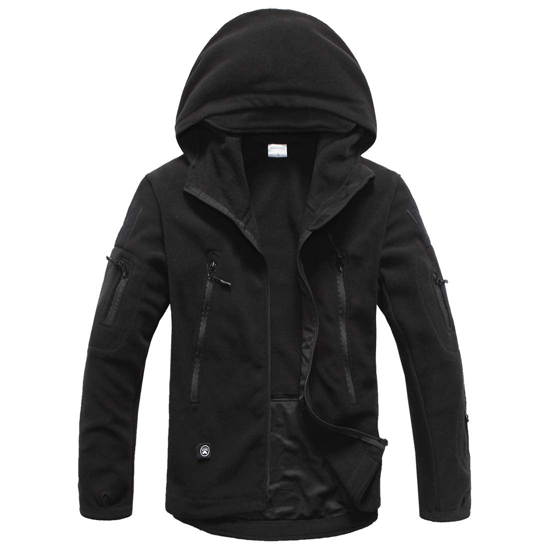 ReFire Gear Men's Warm Military Tactical Sport Fleece Hoodie Jacket