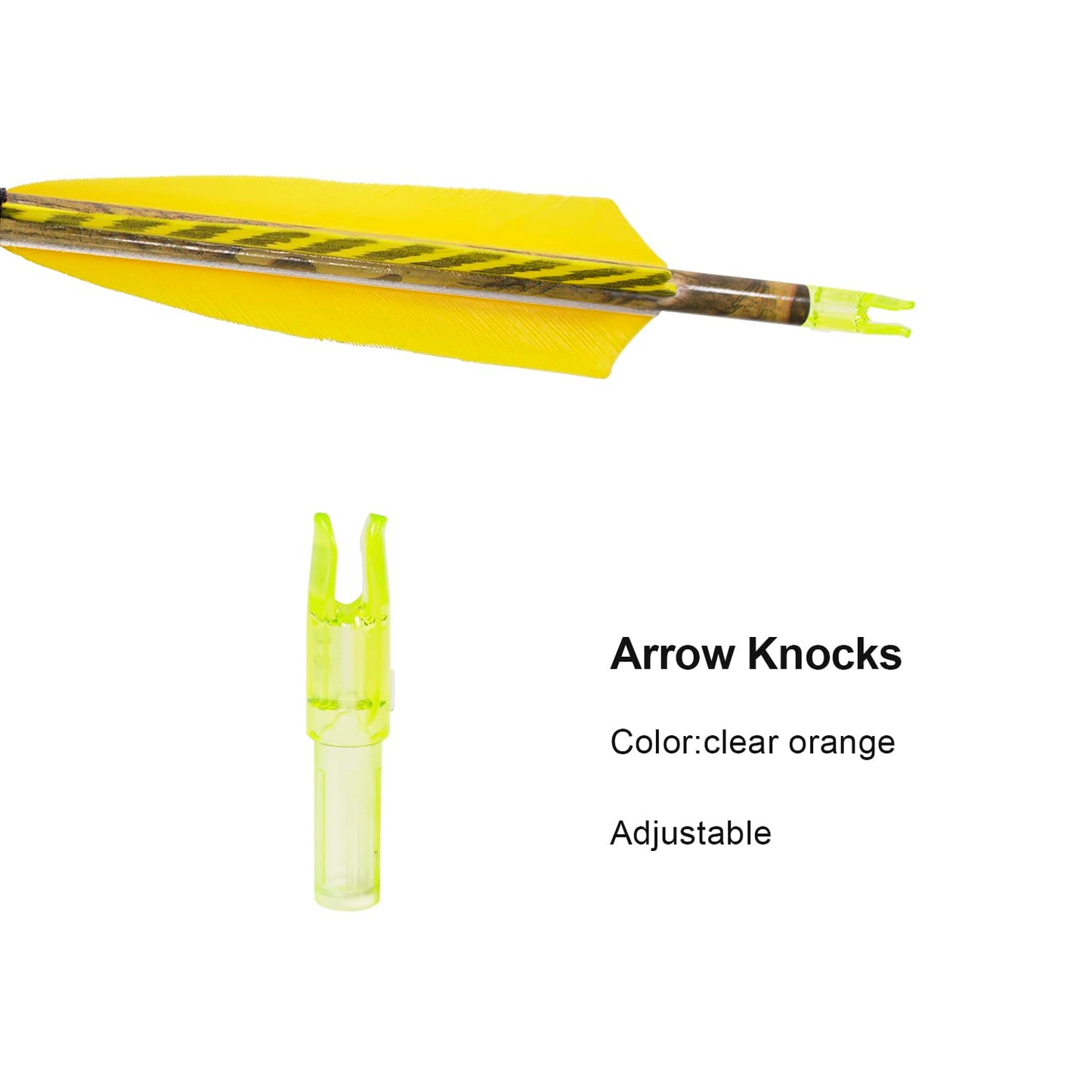 31Inch Carbon Arrow, Practice Hunting Arrows, Camo Turkey Feather Fletching, Arrows for Compound & Recurve Bow with Removable Tips Adjustable Nocks
