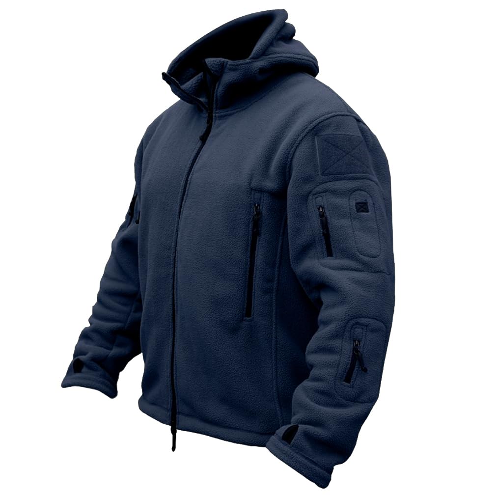 ReFire Gear Men's Warm Military Tactical Sport Fleece Hoodie Jacket