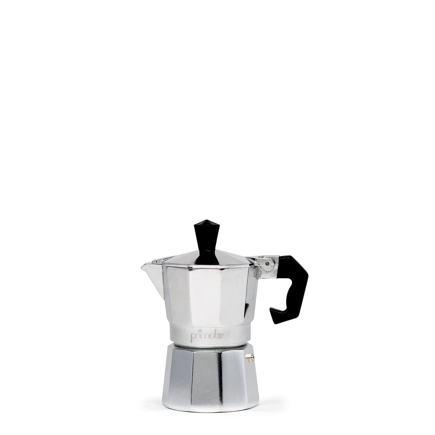 Primula Classic Stovetop Espresso and Coffee Maker, Moka Pot for Italian and Cuban Café Brewing, Greca Coffee Maker, Cafeteras, 12 Espresso Cups, Silver