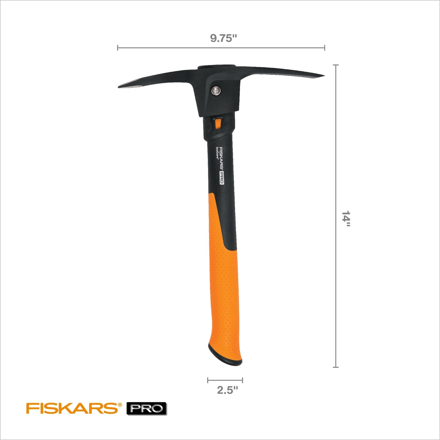 Fiskars 8 lb. Splitting Maul - 36" Shock-Absorbing, Comfort Grip Handle - Rust Resistant Forged Steel Blade - Wood Splitter Maul for Hardwood - Split Wood for Campfires - Bushcraft Gear
