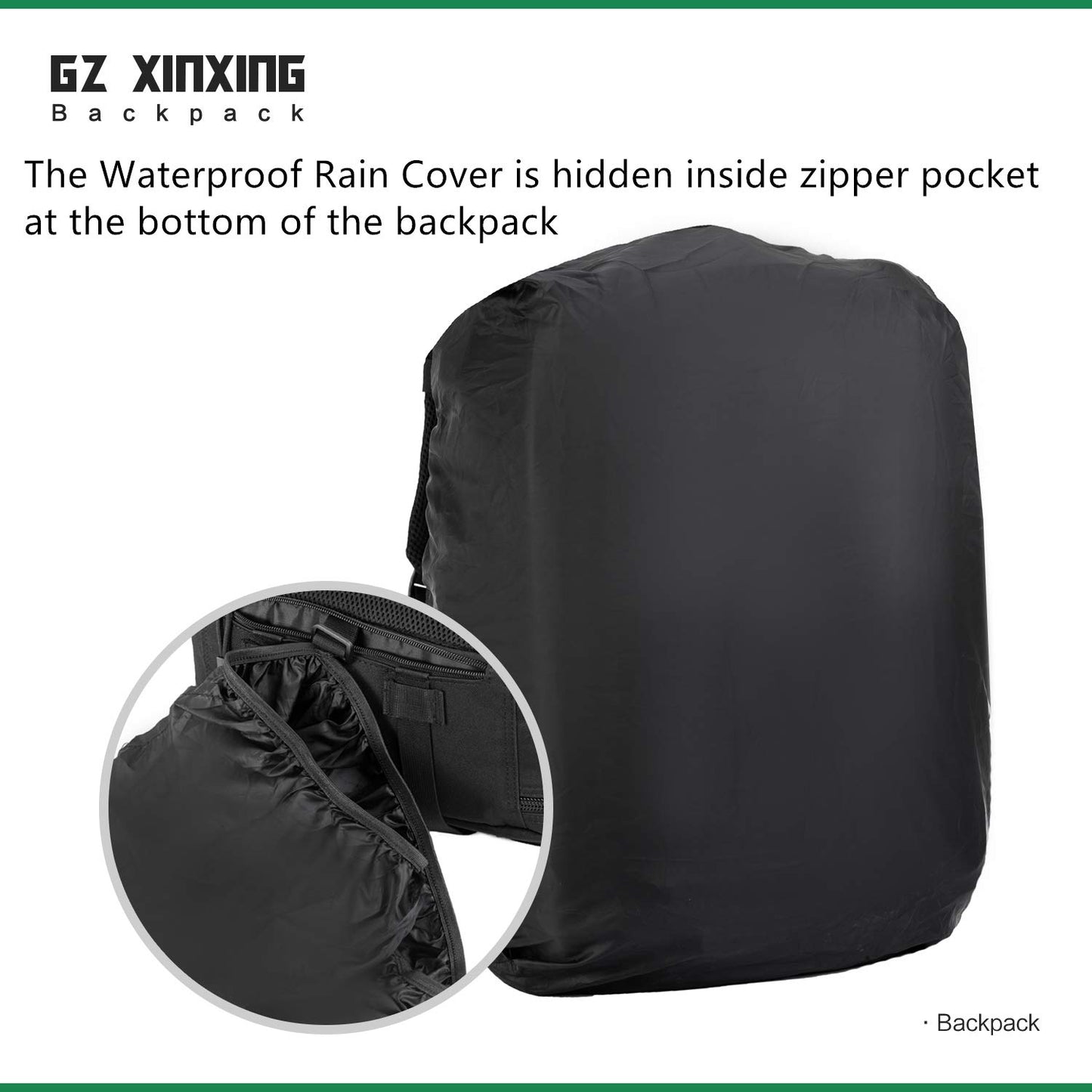 GZ XINXING Military Tactical Backpack Army 3 Day Assault Pack Molle Bug out Bag Backpacks For Men