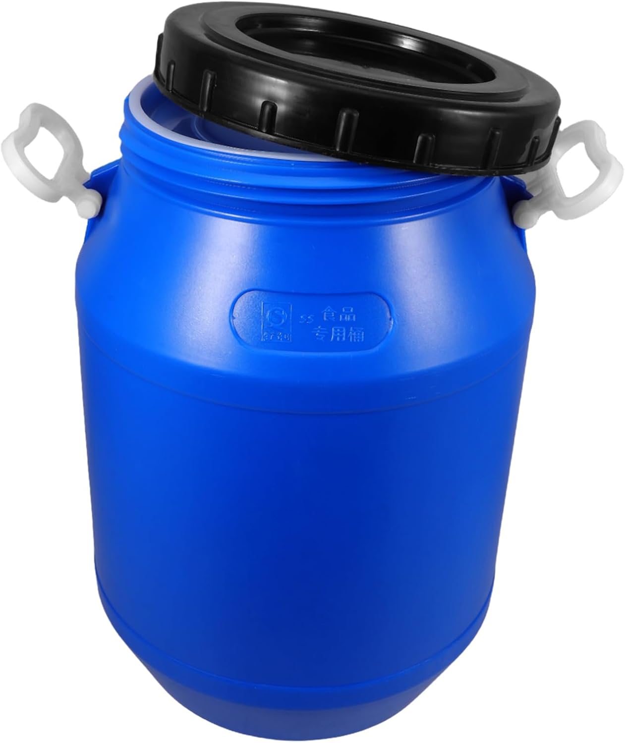 Food Storage Bucket with Lid Airtight Large Round Container for Fermenting Ingredients Extra Thick Safe Plastic Multifunctional Use for Pantry Clothes and Toys