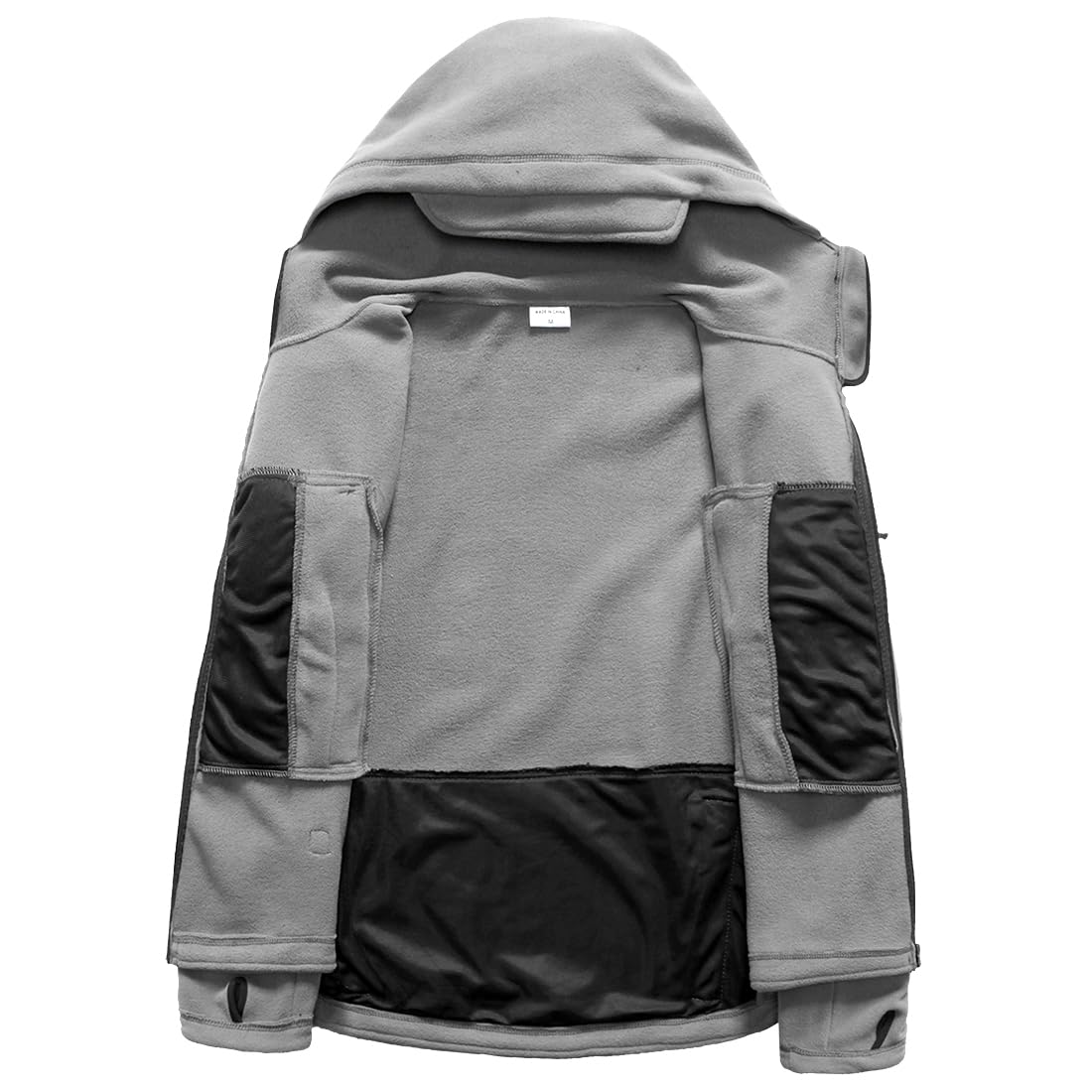 ReFire Gear Men's Warm Military Tactical Sport Fleece Hoodie Jacket