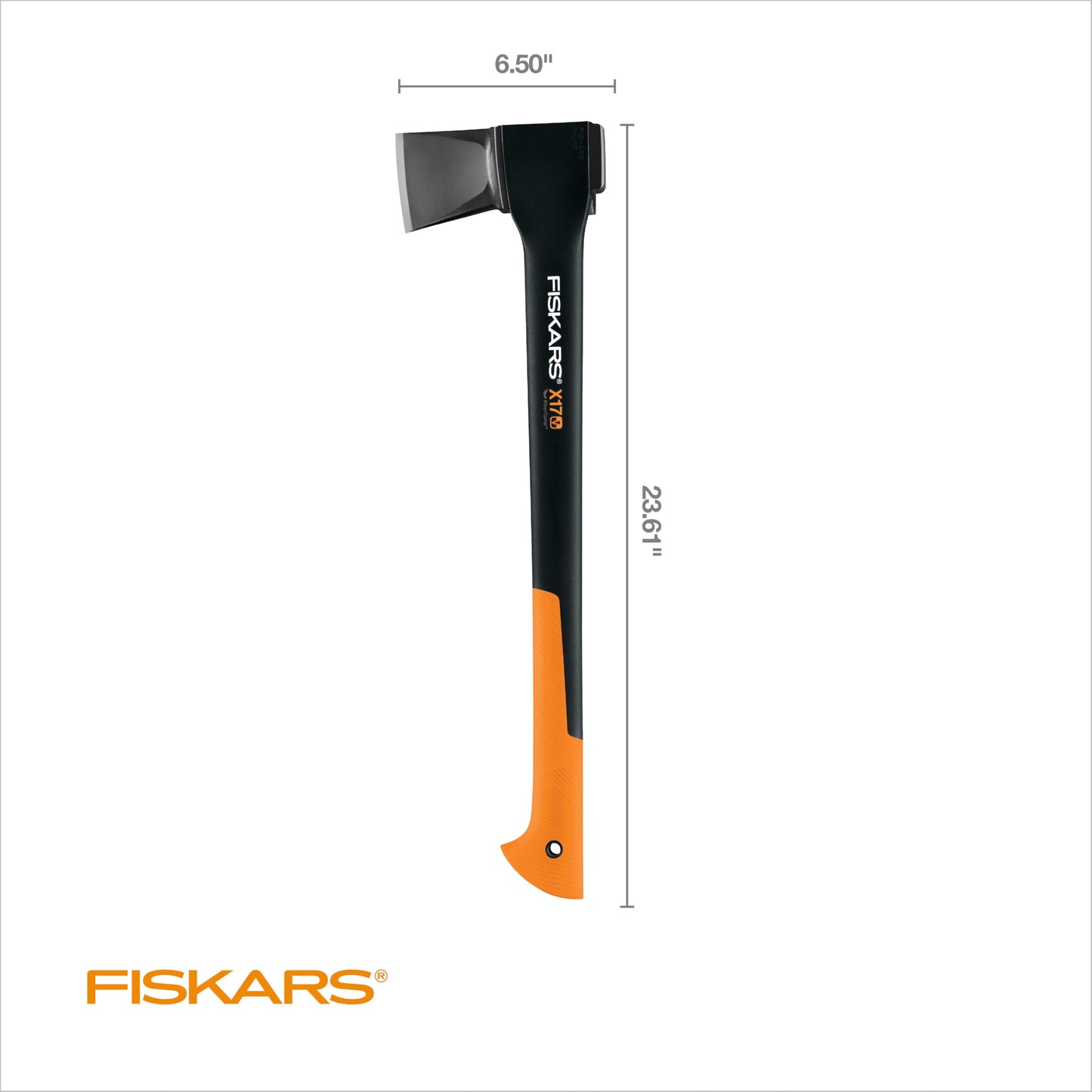 Fiskars X27 Super Splitting Axe - 36" Wood Splitting Axe for Medium to Large Size Logs with Shock-Absorbing Handle - Split Firewood - Forged Steel Blade - Bushcraft Gear and Camping Axe