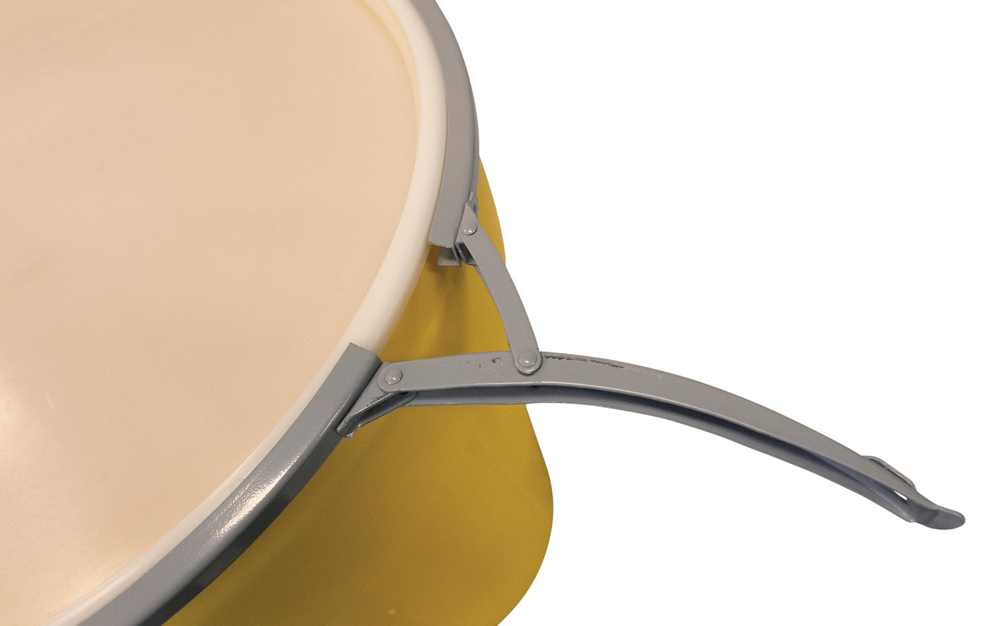 Eagle 30 Gallon Plastic Drum with Lid, Metal Lever-Lock, 28.5"x21.1", Open Head Lab Pack Drum Made of Durable, Lightweight HDPE, Withstands Weather and Chemicals, Made in USA, Blue, 1601MB