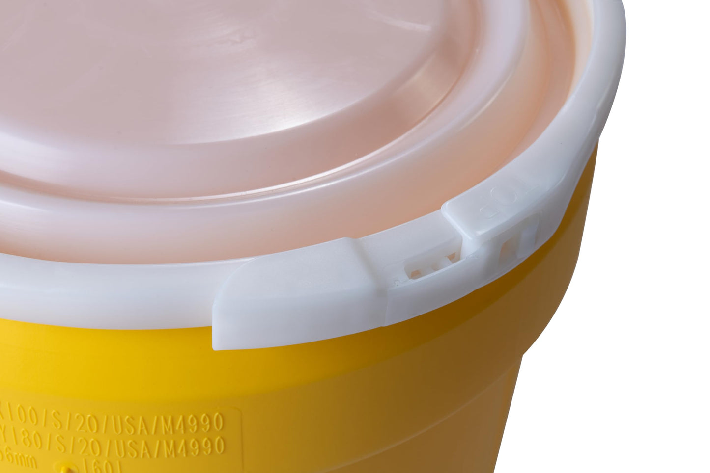 Eagle 30 Gallon Plastic Drum with Lid, Metal Lever-Lock, 28.5"x21.1", Open Head Lab Pack Drum Made of Durable, Lightweight HDPE, Withstands Weather and Chemicals, Made in USA, Blue, 1601MB