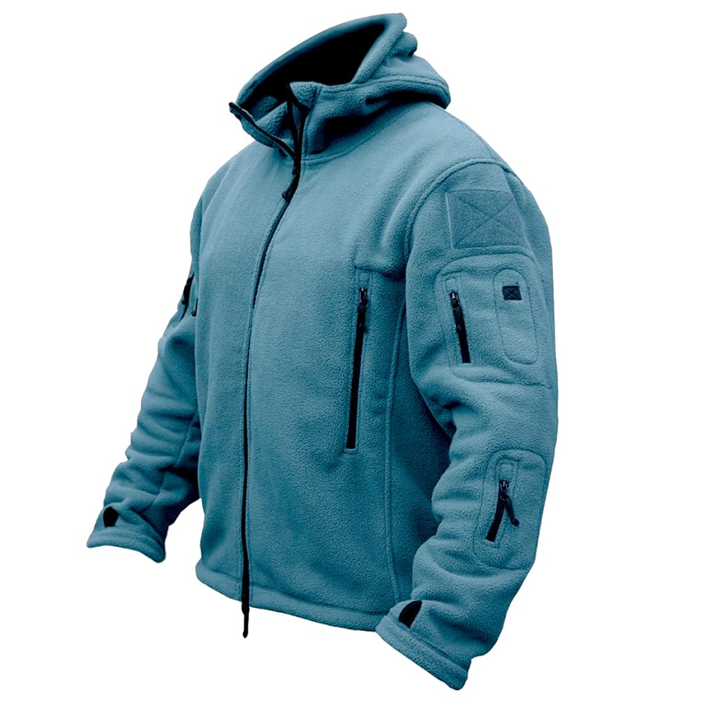 ReFire Gear Men's Warm Military Tactical Sport Fleece Hoodie Jacket