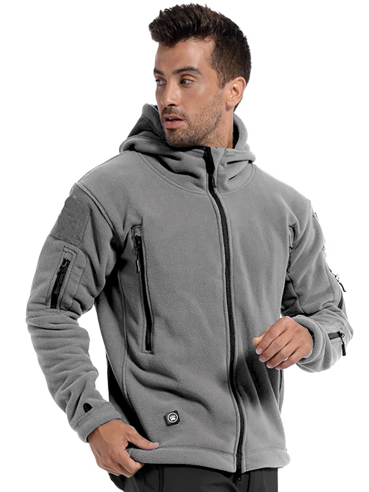 ReFire Gear Men's Warm Military Tactical Sport Fleece Hoodie Jacket