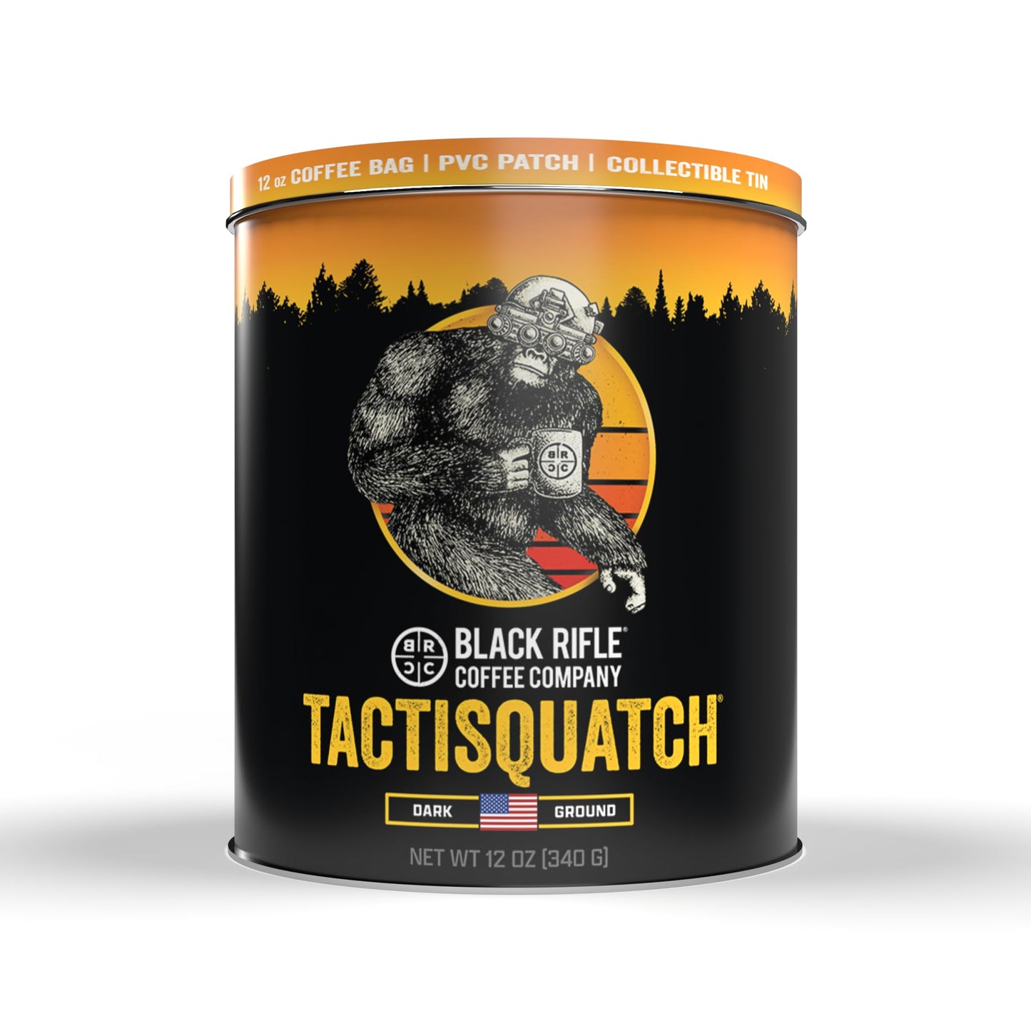 Black Rifle Coffee Company Tactisquatch Dark Roast Ground Coffee, 40 OZ Bag