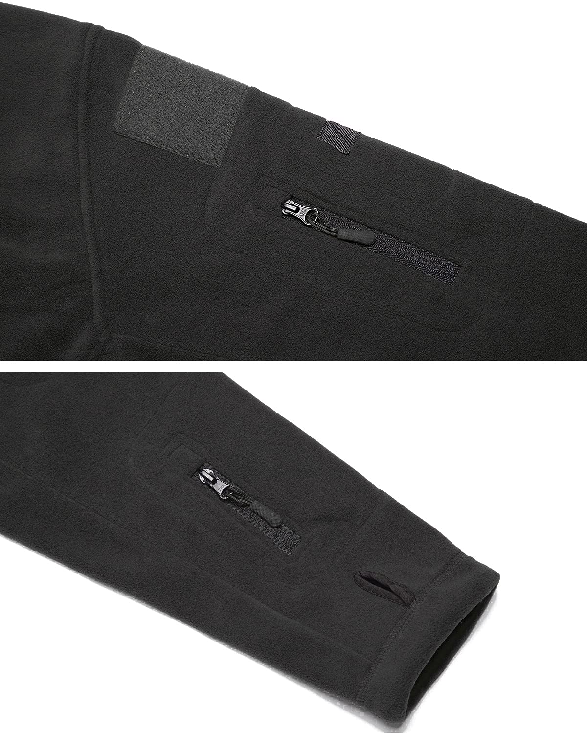 ReFire Gear Men's Warm Military Tactical Sport Fleece Hoodie Jacket