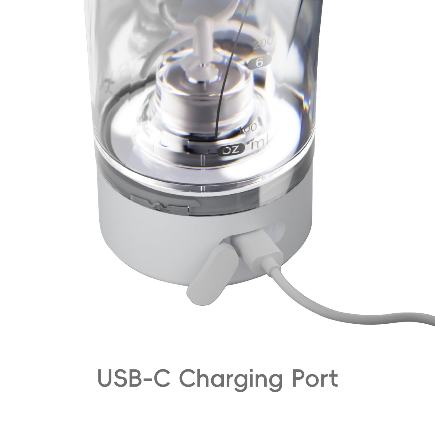 VOLTRX VortexBoost Electric Shaker Bottle, USB C Rechargeable Protein Shake Mixer, Shaker Cups for Protein Shakes and Meal Replacement Shakes, BPA-Free, Made with Tritan, Black