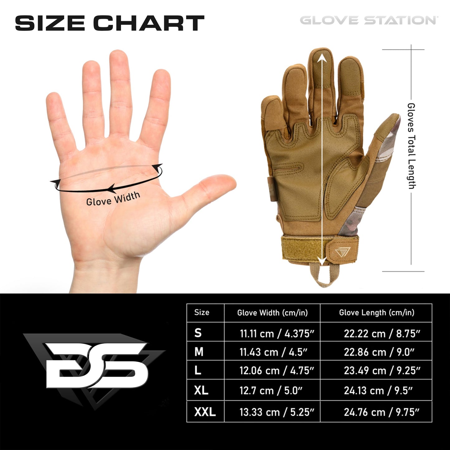 Glove Station - Tactical Shooting Hard Knuckle Gloves for Men and Woman with Touchscreen Fingers - Durable and Comfortable Hand-Gear for Outdoor Work Shooting and Hunting