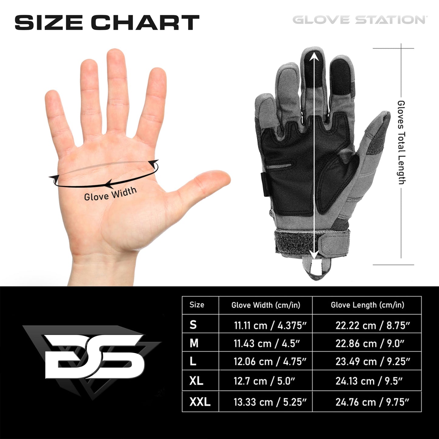 Glove Station - Tactical Shooting Hard Knuckle Gloves for Men and Woman with Touchscreen Fingers - Durable and Comfortable Hand-Gear for Outdoor Work Shooting and Hunting