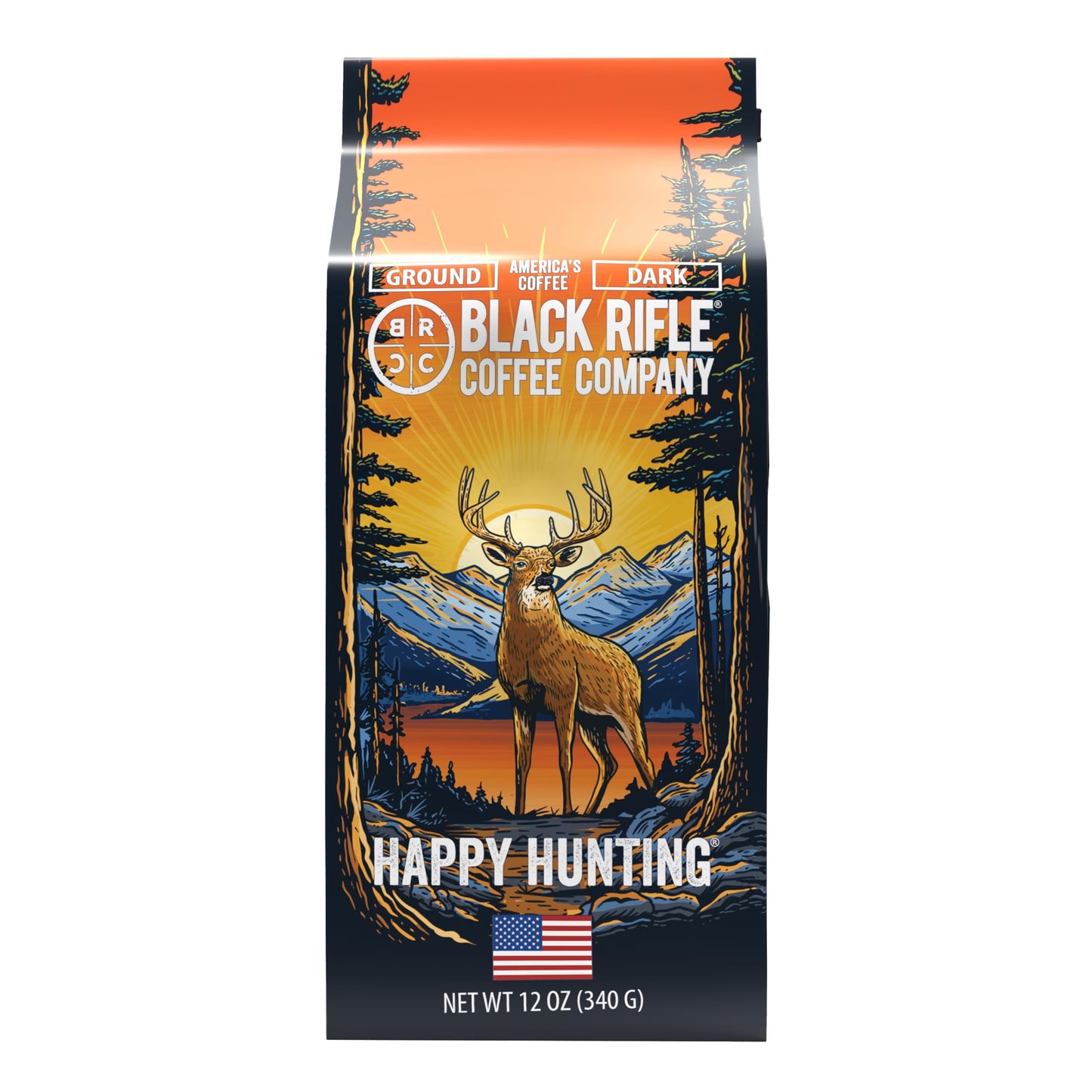 Black Rifle Coffee Company Tactisquatch Dark Roast Ground Coffee, 40 OZ Bag
