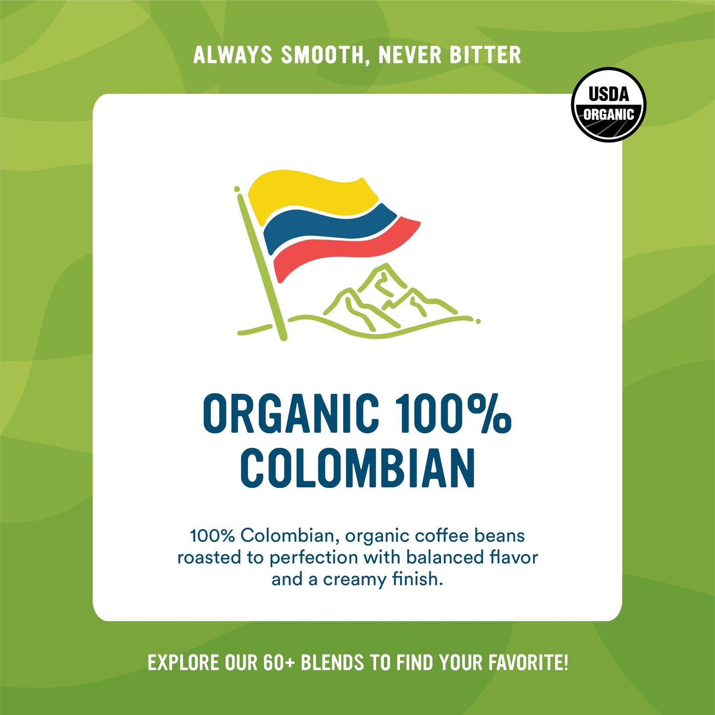 Cameron's Coffee Roasted Whole Bean Coffee, Organic Woods & Water, 4 Pound