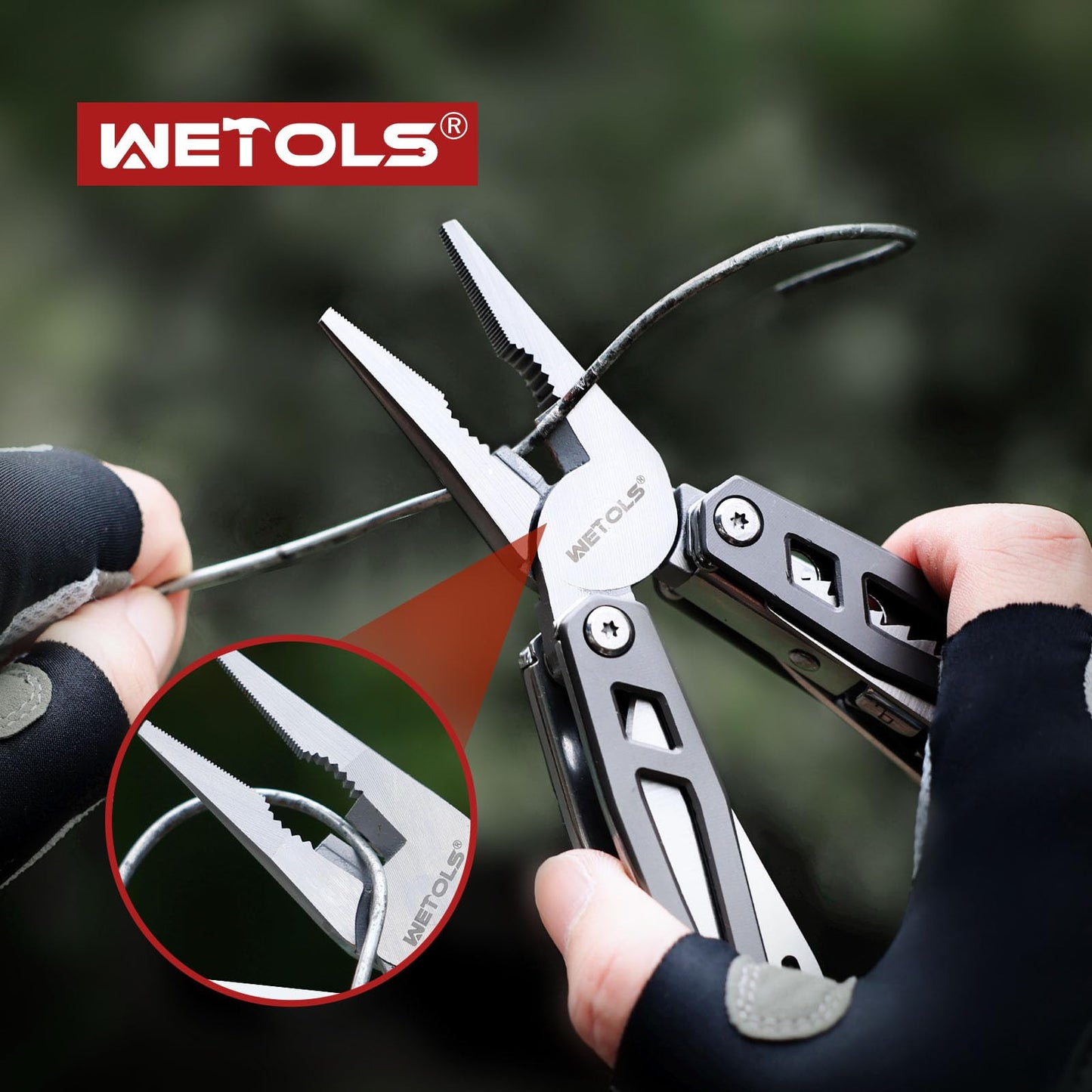 WETOLS Multitool with Pocket Knife, Birthday Gifts for Men Women Mom Dad, 21-in-1 Stainless Steel Pliers with Screwdrivers, Self-locking multitools with EDC Sheath, Ideal for Home, Camping, Survival