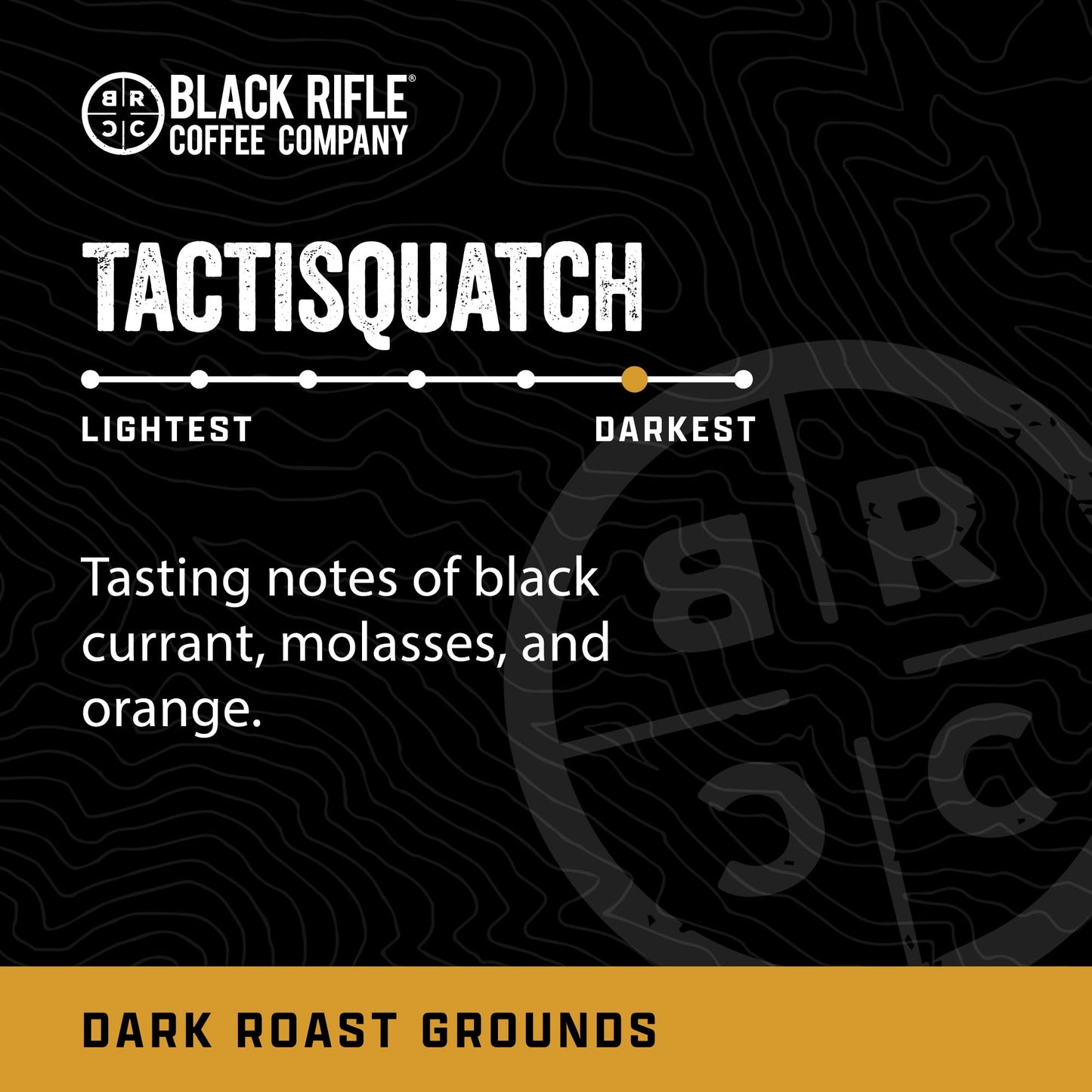 Black Rifle Coffee Company Tactisquatch Dark Roast Ground Coffee, 40 OZ Bag