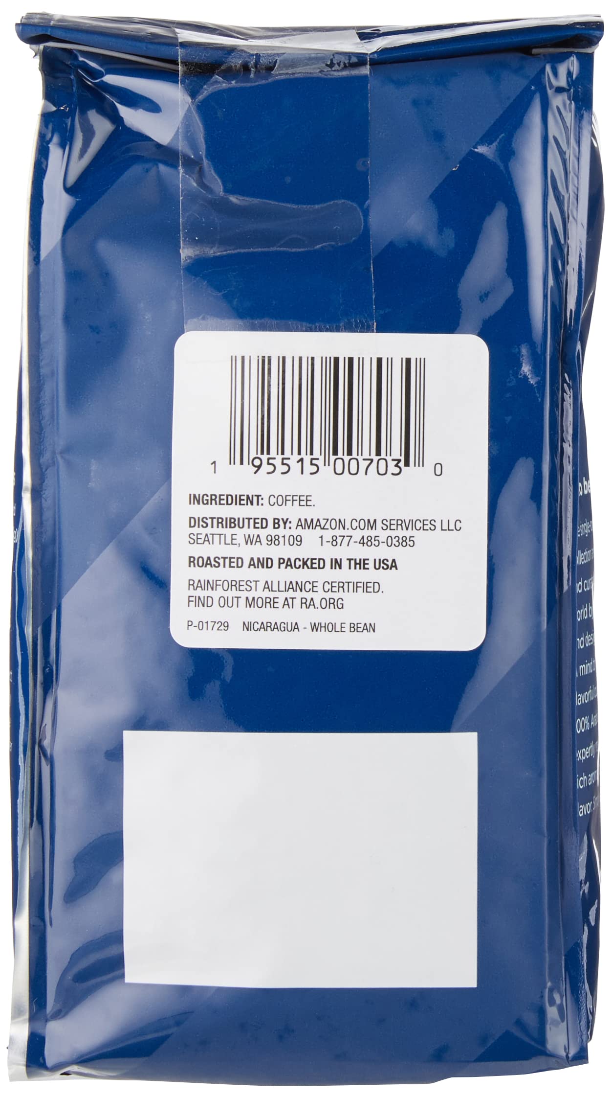 Amazon Fresh, Colombia Whole Bean Coffee Medium Roast, 32 Oz