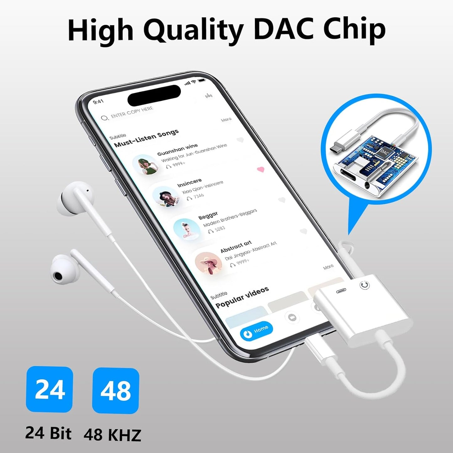 USB C to 3.5mm Jack Adapter with 60W Fast Charging, Type C Headphone Adapter Compatible with iPhone 17 /iPhone 16/15 Pro Max/15 Pro/15 Samsung Galaxy S24/S23/S22/S21 Ultra iPad Pro