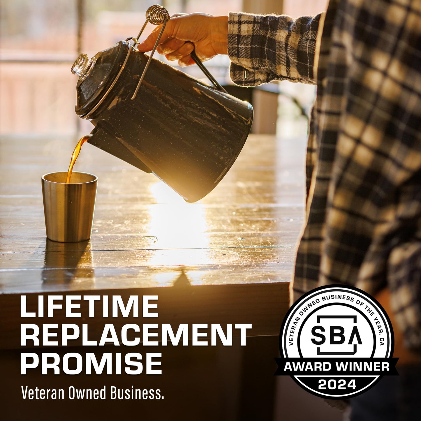 COLETTI Classic Percolator Coffee Pot — Camping Coffee Percolator, Campfire Coffee Pot – Camping Percolator for Groups — Brew for the Whole Campsite (Green, 12 Cup)