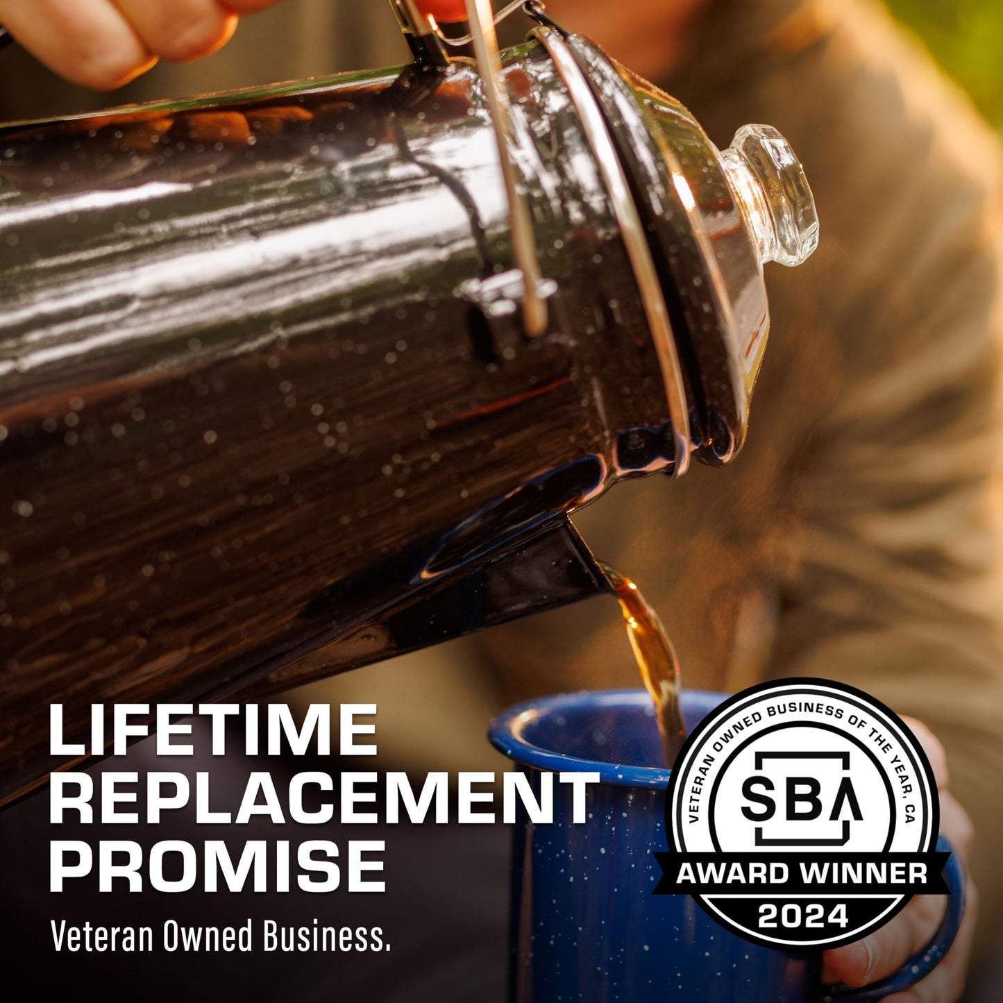 COLETTI Classic Percolator Coffee Pot — Camping Coffee Percolator, Campfire Coffee Pot – Camping Percolator for Groups — Brew for the Whole Campsite (Green, 12 Cup)