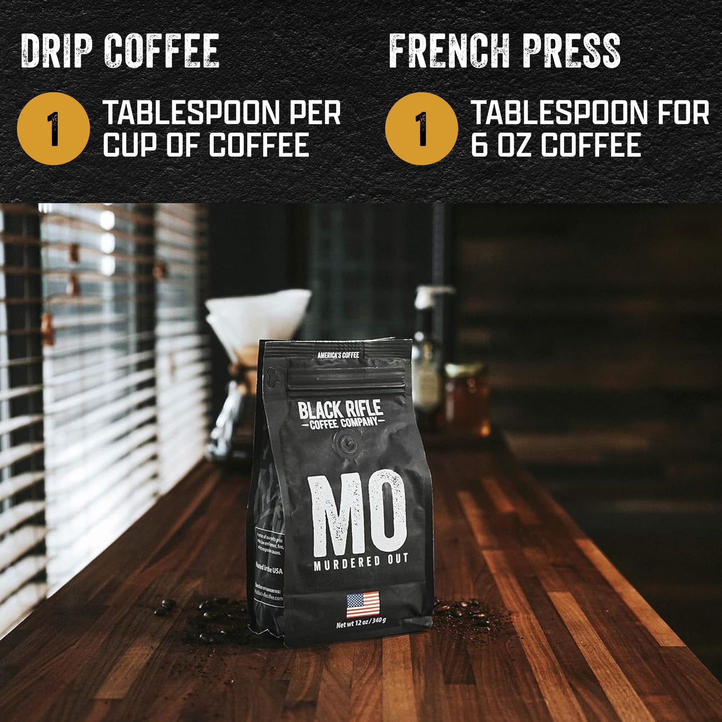 Black Rifle Coffee Company Tactisquatch Dark Roast Ground Coffee, 40 OZ Bag