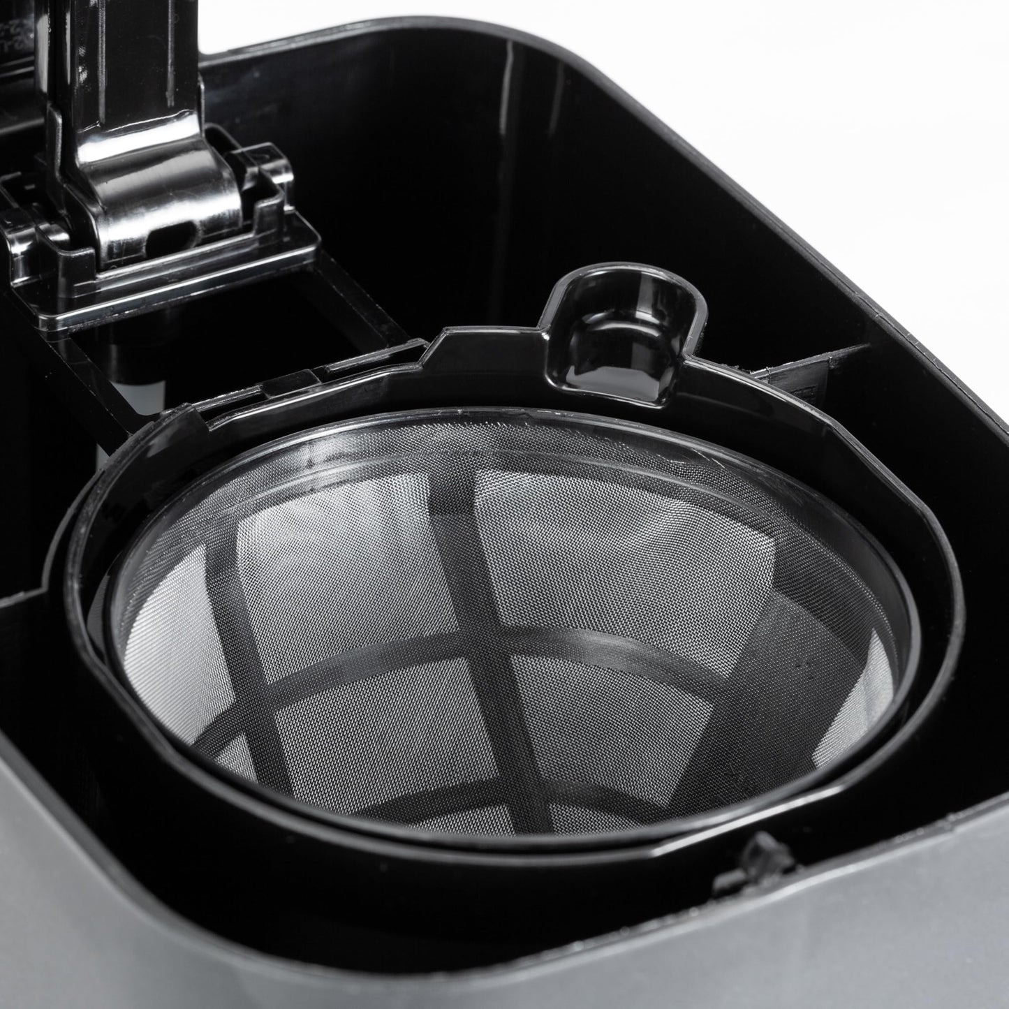 Amazon Basics Coffee Makers, 5-Cup Coffee Machines with Reusable Filter, Coffee Pots, Black & Stainless Steel