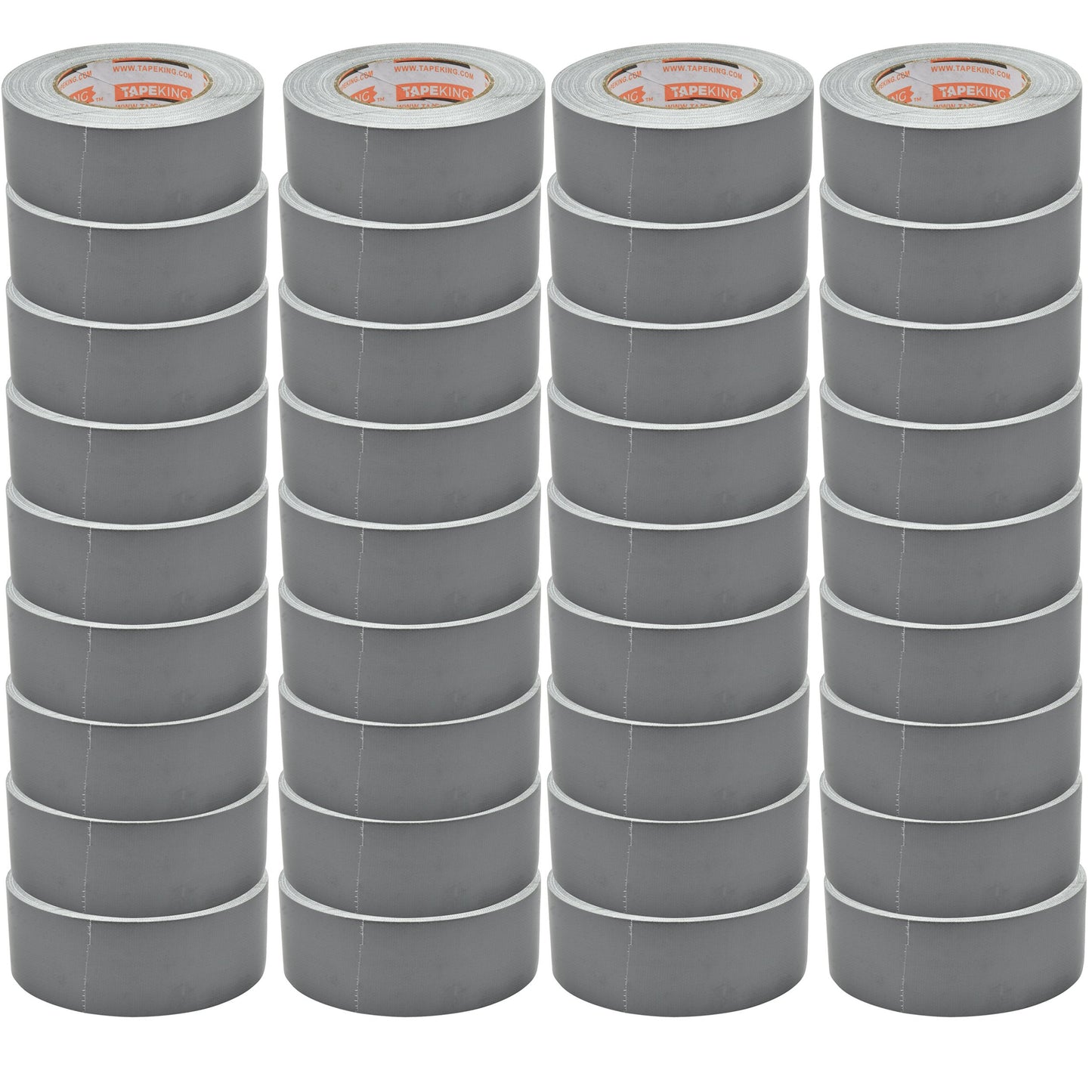 Tape King Silver Duct Tape Heavy Duty | Versatile Packing Tape 1.88 Inch x 35 Yards | Waterproof Tape Roll for Home Improvement, Office Use, Wrapping, Sealing, Crafting and General Repairs (3 Pack)