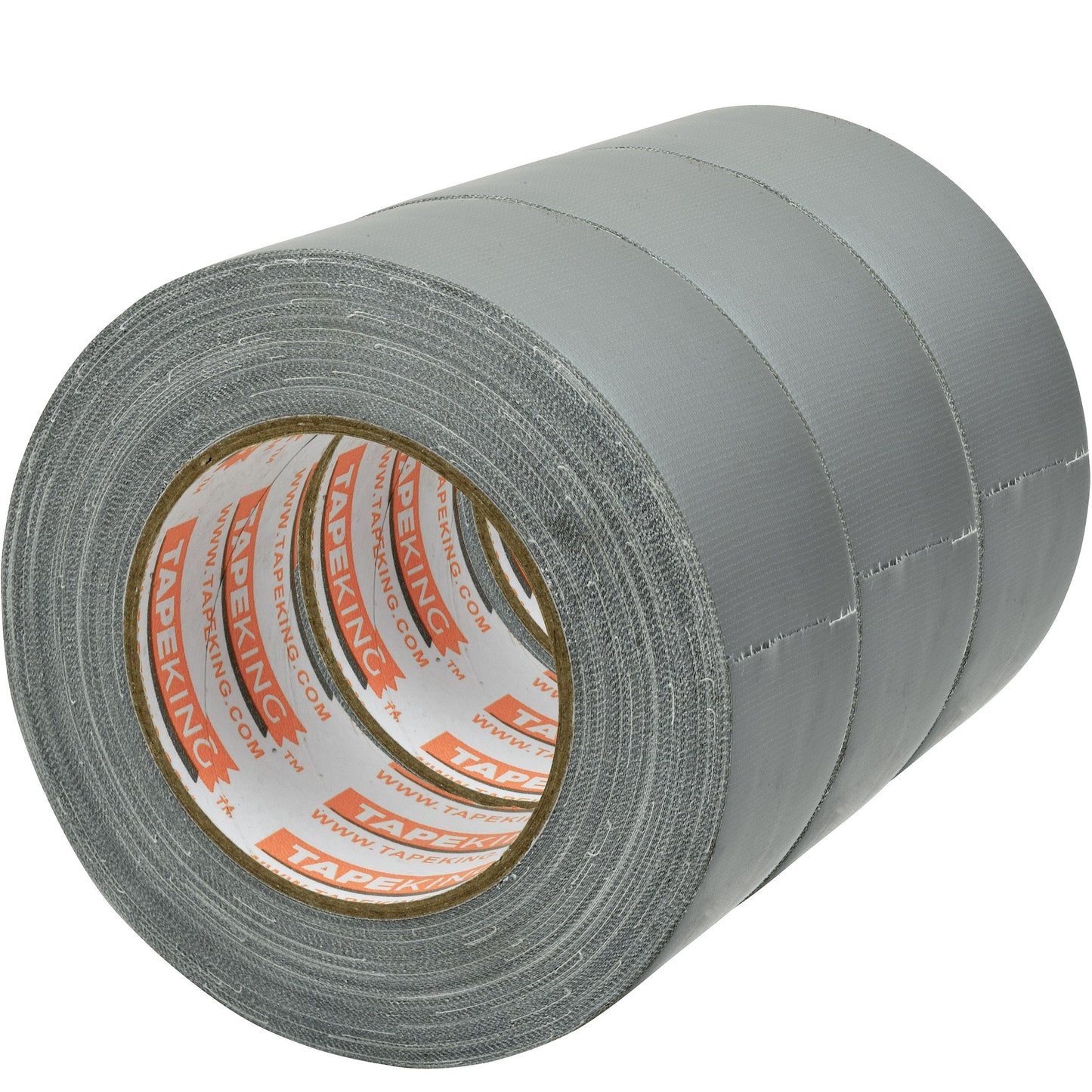 Tape King Silver Duct Tape Heavy Duty | Versatile Packing Tape 1.88 Inch x 35 Yards | Waterproof Tape Roll for Home Improvement, Office Use, Wrapping, Sealing, Crafting and General Repairs (3 Pack)