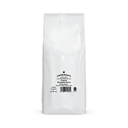 Cameron's Coffee Roasted Whole Bean Coffee, Organic Woods & Water, 4 Pound