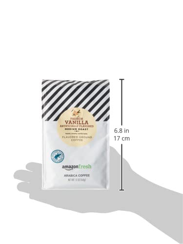 Amazon Fresh Direct Trade Nicaragua Ground Coffee, Medium Roast, 12 Ounce (Pack of 3)