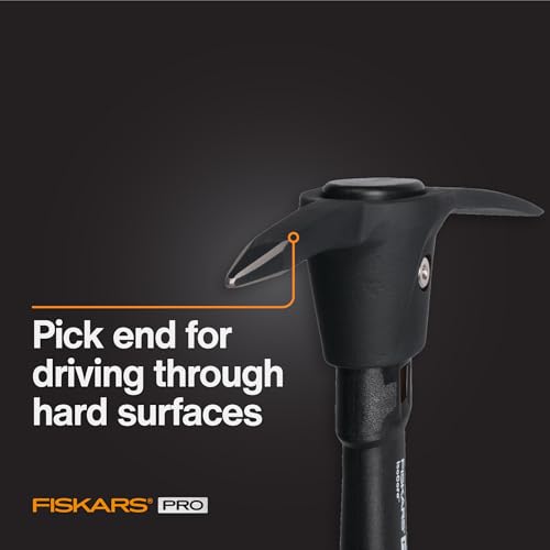 Fiskars 8 lb. Splitting Maul - 36" Shock-Absorbing, Comfort Grip Handle - Rust Resistant Forged Steel Blade - Wood Splitter Maul for Hardwood - Split Wood for Campfires - Bushcraft Gear