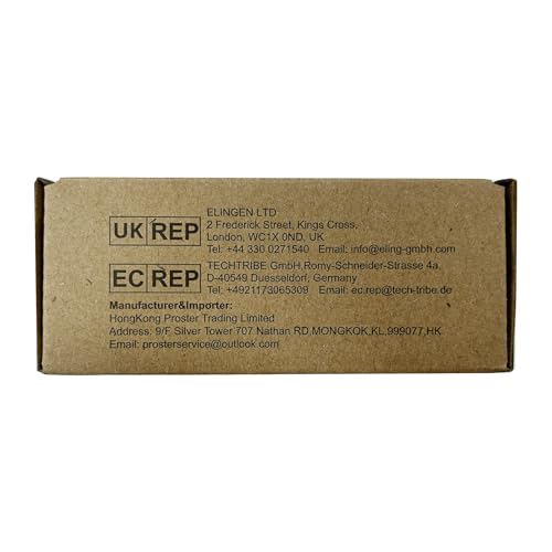 Proster IP65 Compass Hiking Survival - Lensatic Sighting Compass for Camping Navigation, Compass with Clinometer & Carry Bag for Camping Hunting Hiking Geology Activities