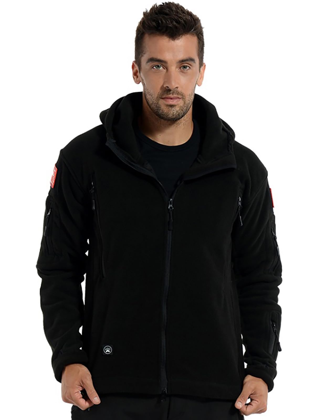 ReFire Gear Men's Warm Military Tactical Sport Fleece Hoodie Jacket