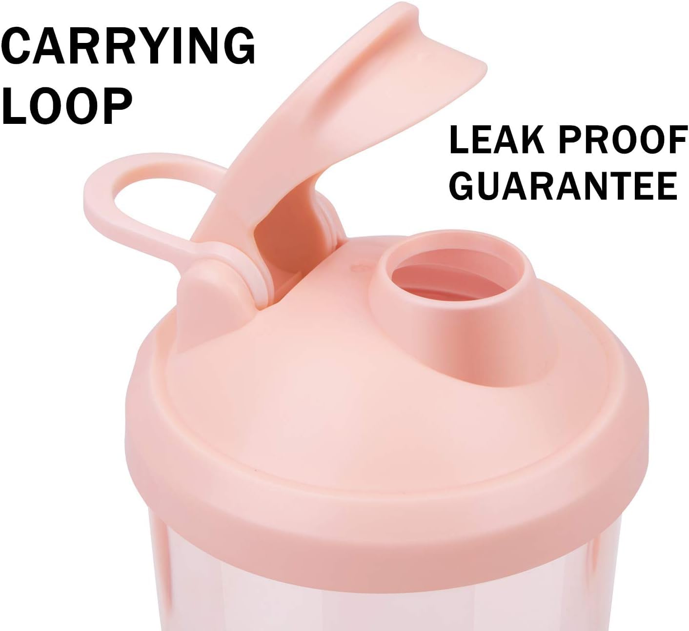 VOLTRX VortexBoost Electric Shaker Bottle, USB C Rechargeable Protein Shake Mixer, Shaker Cups for Protein Shakes and Meal Replacement Shakes, BPA-Free, Made with Tritan, Black