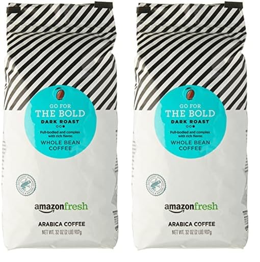 Amazon Fresh, Colombia Whole Bean Coffee Medium Roast, 32 Oz