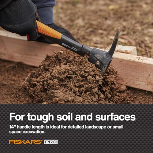 Fiskars 8 lb. Splitting Maul - 36" Shock-Absorbing, Comfort Grip Handle - Rust Resistant Forged Steel Blade - Wood Splitter Maul for Hardwood - Split Wood for Campfires - Bushcraft Gear