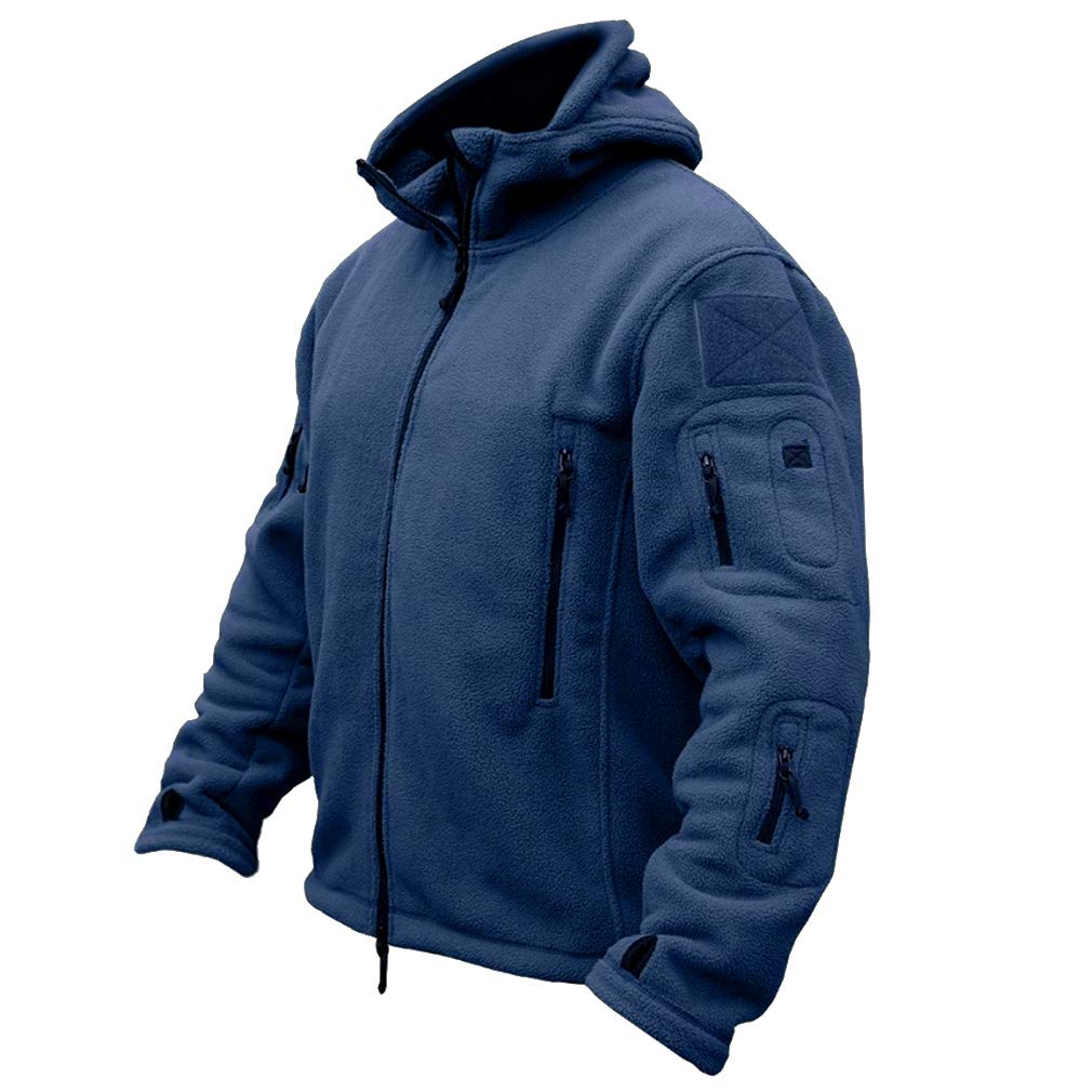 ReFire Gear Men's Warm Military Tactical Sport Fleece Hoodie Jacket