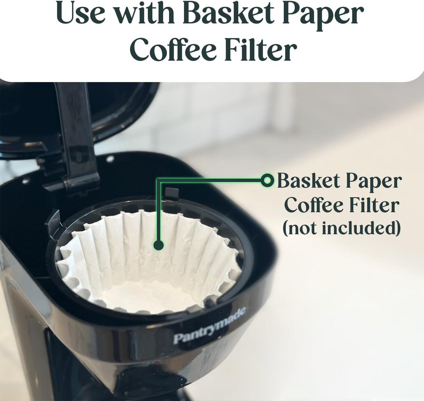 12-Cup Coffee Maker – Simple Drip Coffee Machine with Glass Carafe, Easy On/Off Operation, and Large Capacity – Perfect for Home or Office