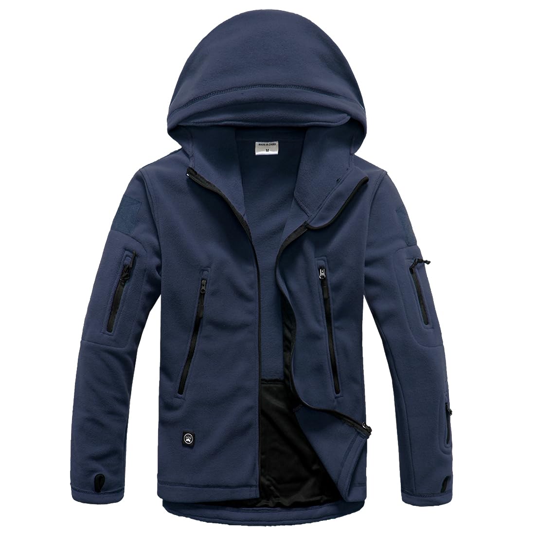 ReFire Gear Men's Warm Military Tactical Sport Fleece Hoodie Jacket