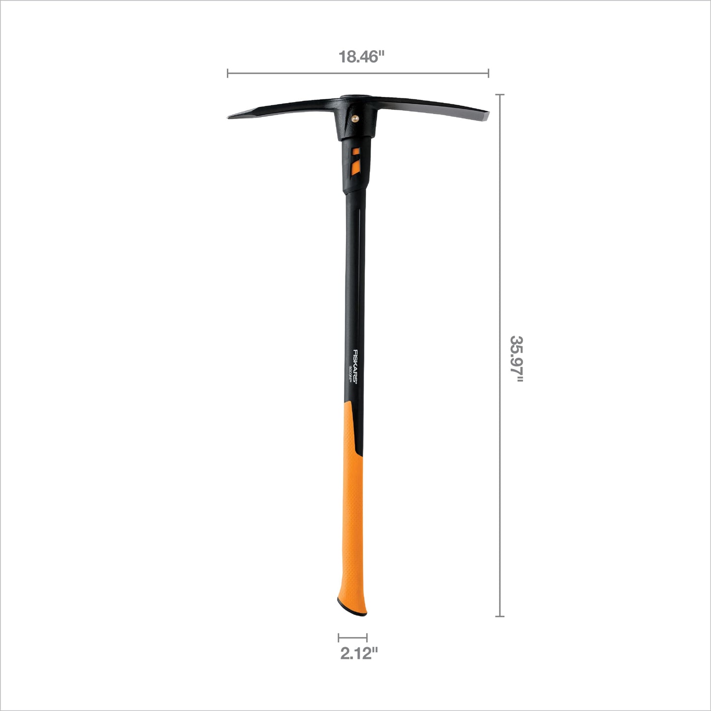 Fiskars 8 lb. Splitting Maul - 36" Shock-Absorbing, Comfort Grip Handle - Rust Resistant Forged Steel Blade - Wood Splitter Maul for Hardwood - Split Wood for Campfires - Bushcraft Gear