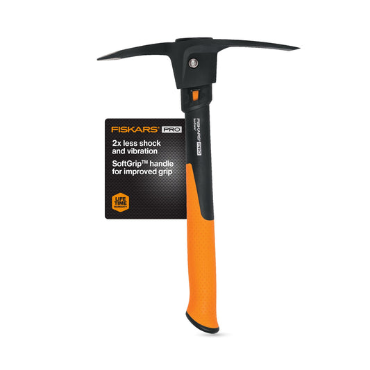 Fiskars 8 lb. Splitting Maul - 36" Shock-Absorbing, Comfort Grip Handle - Rust Resistant Forged Steel Blade - Wood Splitter Maul for Hardwood - Split Wood for Campfires - Bushcraft Gear