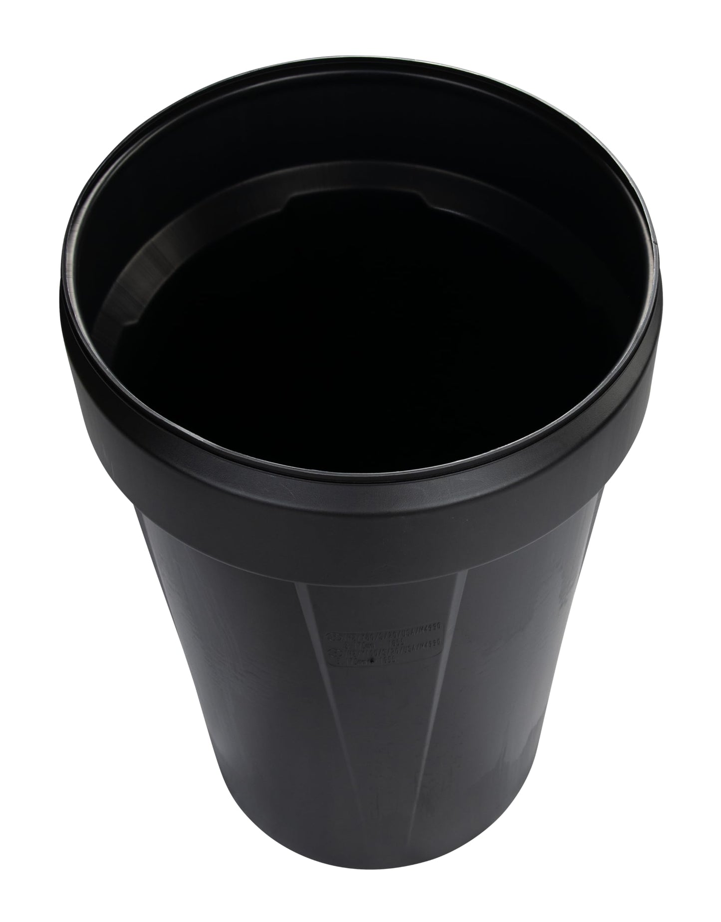 Eagle 30 Gallon Plastic Drum with Lid, Metal Lever-Lock, 28.5"x21.1", Open Head Lab Pack Drum Made of Durable, Lightweight HDPE, Withstands Weather and Chemicals, Made in USA, Blue, 1601MB