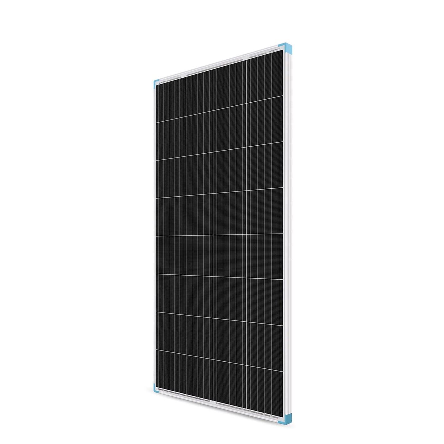 Renogy Solar Panel 100 Watt 12 Volt, High-Efficiency Monocrystalline PV Module Power Charger for RV Marine Rooftop Farm Battery and Other Off-Grid Applications, RNG-100D-SS, Single 100W