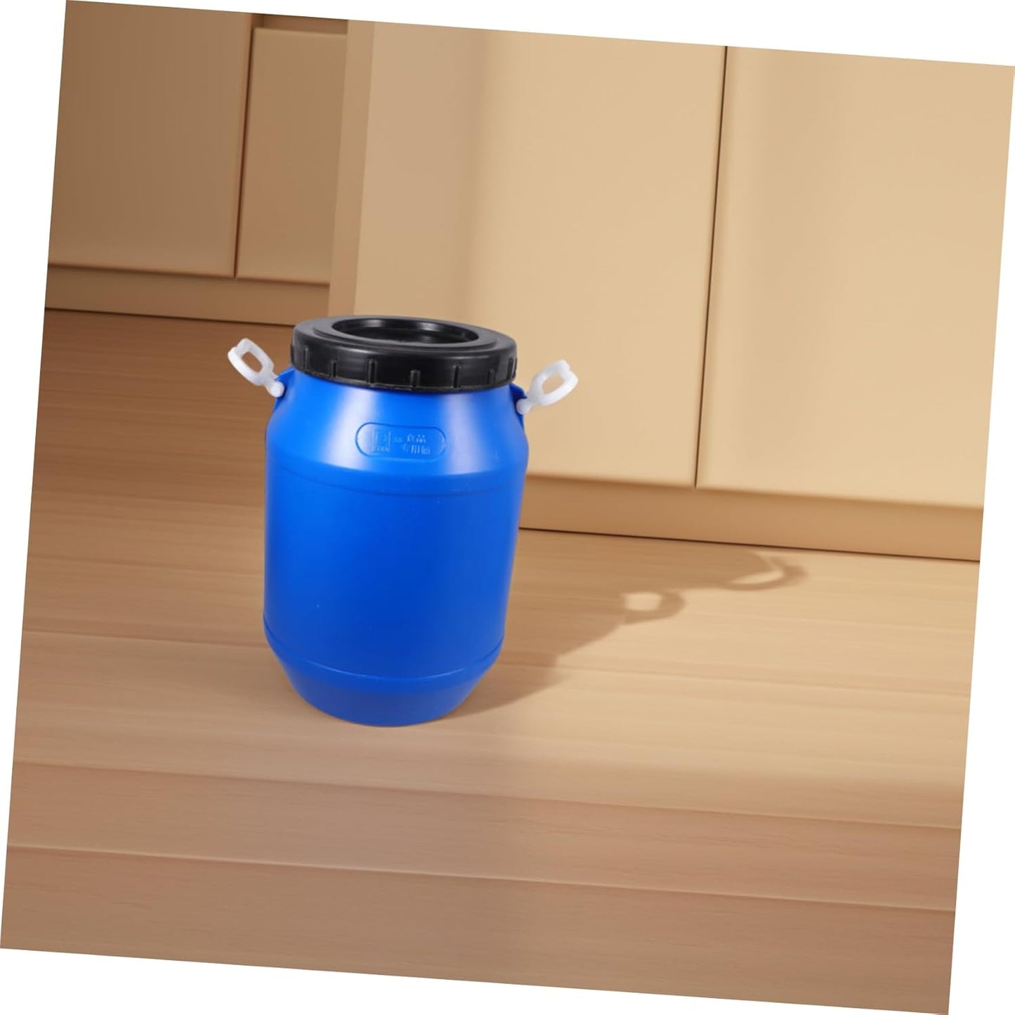 Food Storage Bucket with Lid Airtight Large Round Container for Fermenting Ingredients Extra Thick Safe Plastic Multifunctional Use for Pantry Clothes and Toys