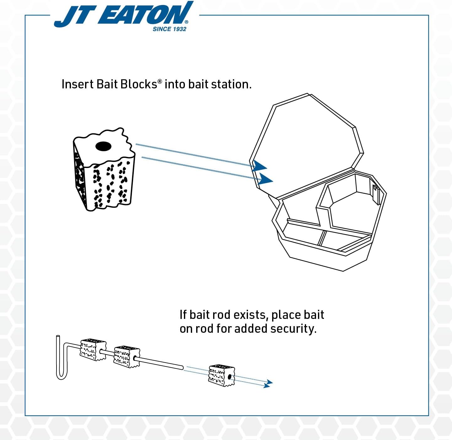 Bait Block Peanut Butter Flavor Rodenticide – 9 lb. Pail – Effective Rodent Control Bait Blocks – Long-Lasting and Easy to Use